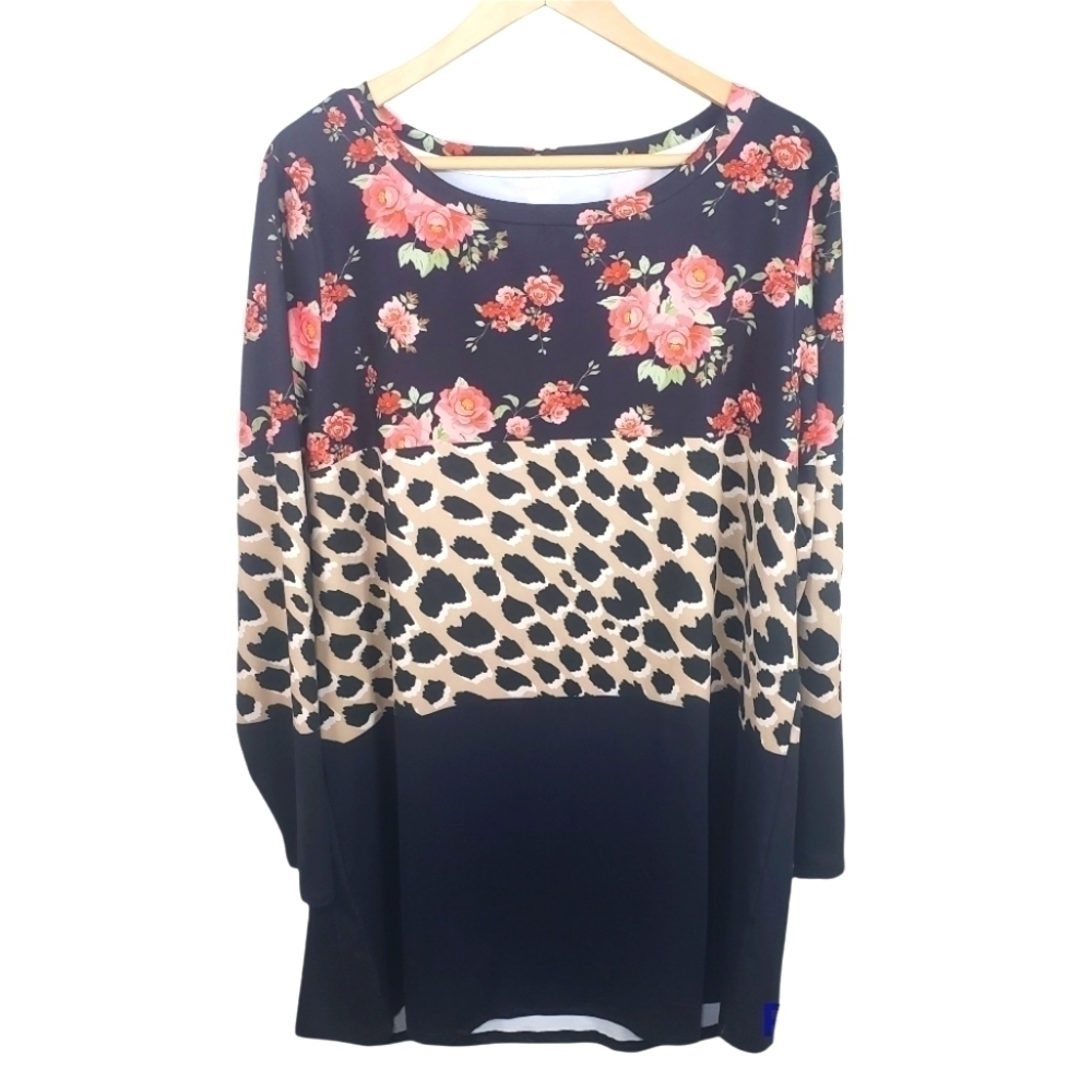 NANU Long Sleeve Tunic Top